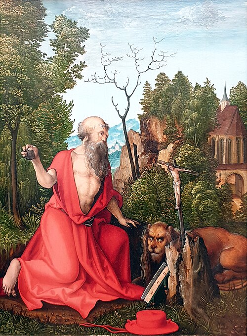 Saint Jerome, 1504, Hans Leonhard Schäufelein