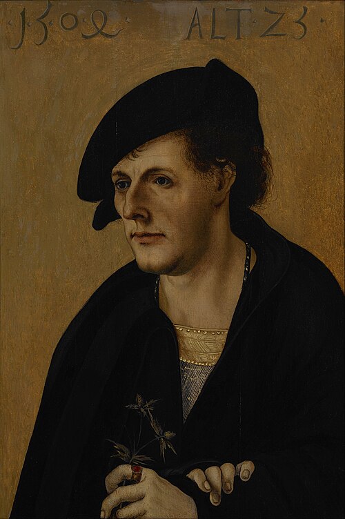 Portrait of a Young Man, 1504, Hans Leonhard Schäufelein