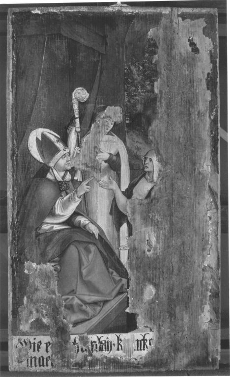 Der hl. Ulrich heilt Kranke, 1515, Hans Leonhard Schäufelein