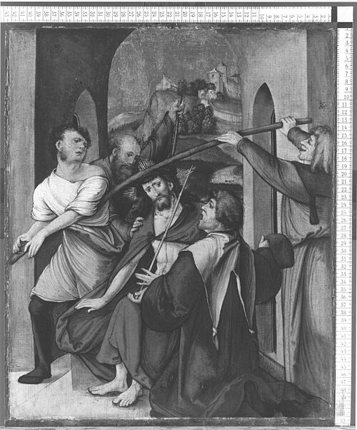 Christ crowned with thorns, 1516, Hans Leonhard Schäufelein
