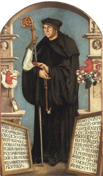 Abt Alexander Hummel von Deggingen, 1531, Hans Leonhard Schäufelein