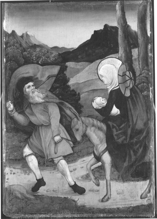 Die Flucht nach Ägypten, 1503, Hans Leonhard Schäufelein