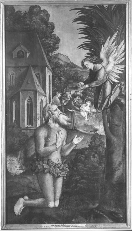 Christgarten Altar: Saint Onuphrius, 1515, Hans Leonhard Schäufelein
