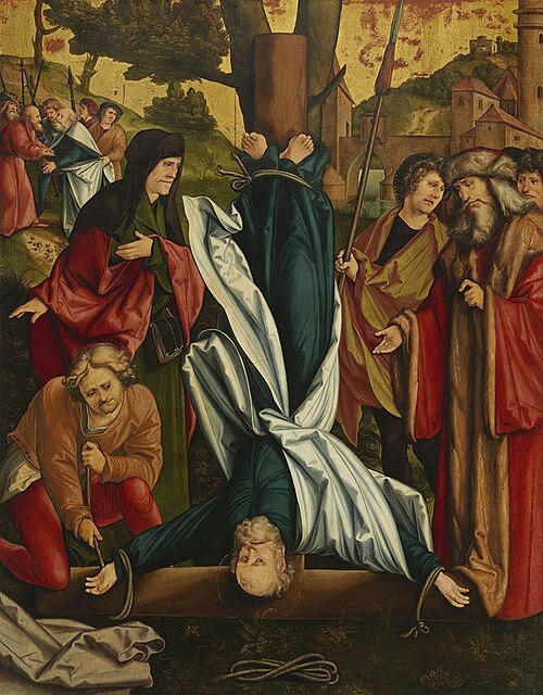 Christgartner Altar: Kreuzigung Petri, 1515, Hans Leonhard Schäufelein