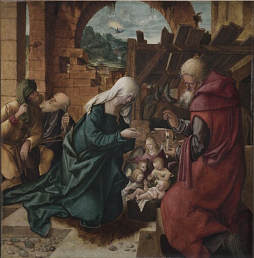 Adoration of the Shepherds, 1510, Hans Leonhard Schäufelein