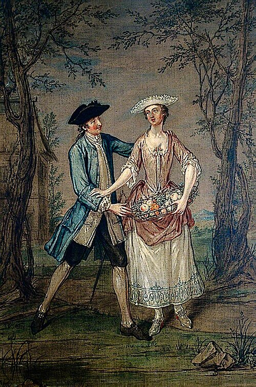 The Recontre, 1740, Marcellus Laroon le Jeune