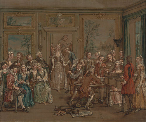 Musical Conversation, 1760, Marcellus Laroon the Younger