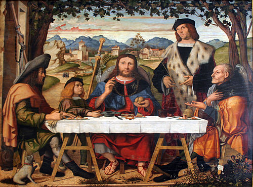Christ at Emmaus, 1507, Marco Marziale