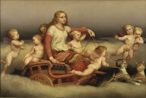 Freja cherchant son mari, 1852, Nils Blommér