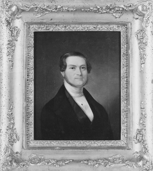 Axel Georg Bennet, 1803-1869, kammarskrivare, 1842, Nils Blommér