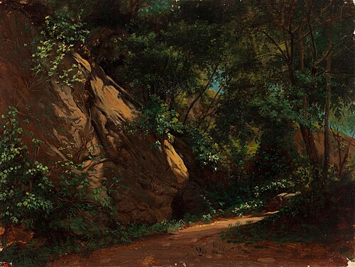 Landscape Study, , Nils Blommér