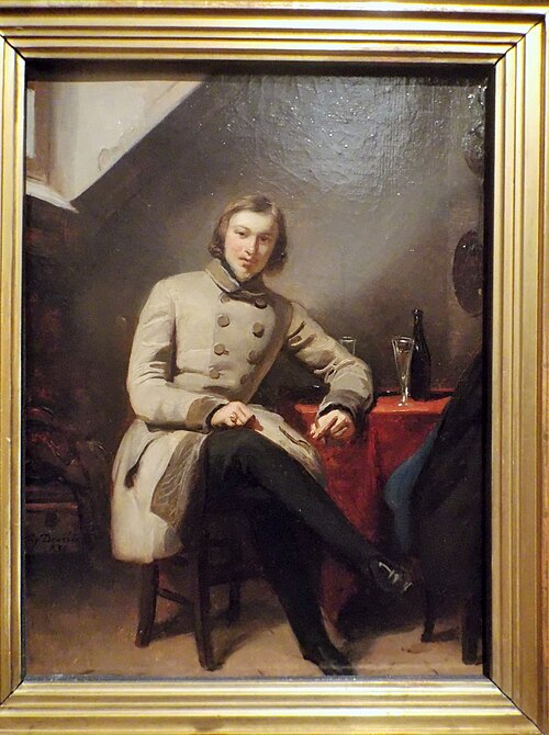 Portrait d'Alexandre Desbiez de Saint-Juan, 1839, Eugène Devéria