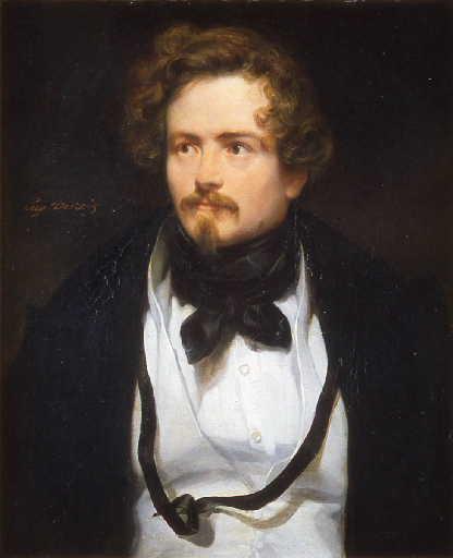 Portrait d'Amaury-Duval, 1850, Eugène Devéria