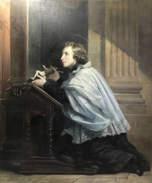 Saint Louis de Gonzague, 1839, Eugène Devéria