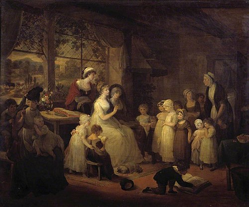The Schoolmistress, 1803, Maria Spilsbury