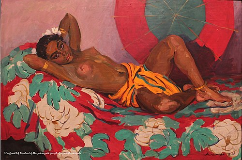 La danseuse de Madras, 1960, Mariam Aslamazian