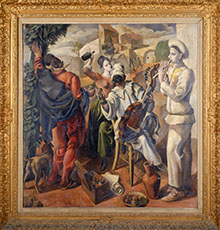 La Commedia dell'arte, 1926, Mariano Andreu