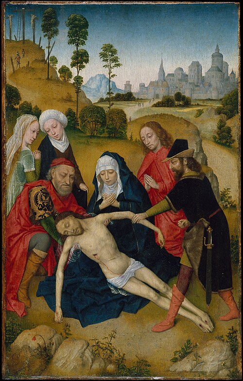 The Lamentation of Christ, 1467, Simon Marmion