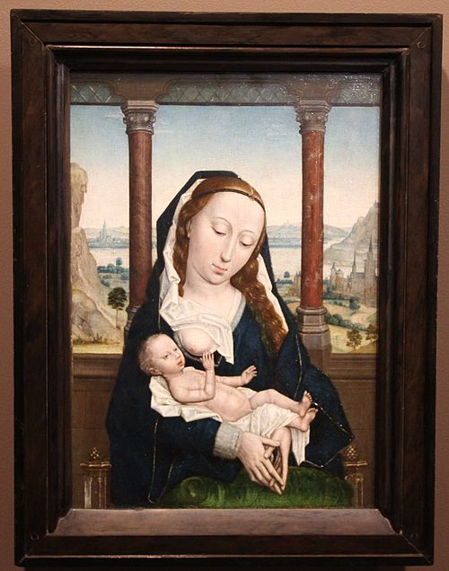 Vierge à l'Enfant, 1470, Simon Marmion