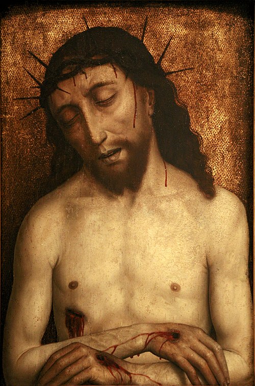 Christ de Pitié, 1480, Simon Marmion