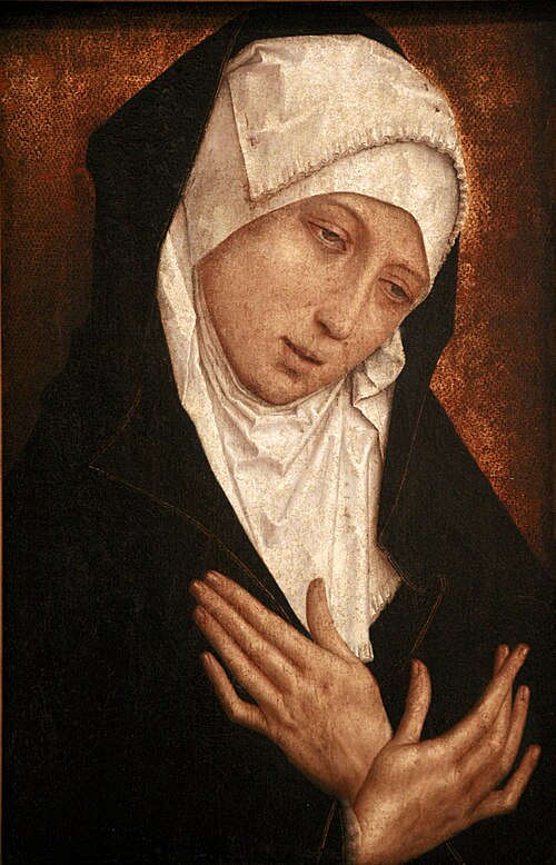 Vierge de douleur, 1480, Simon Marmion