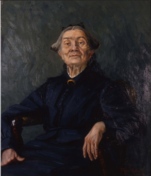 Marie Hauge 1903 portrait of Astaa Hansteen, 1903, Marie Hauge