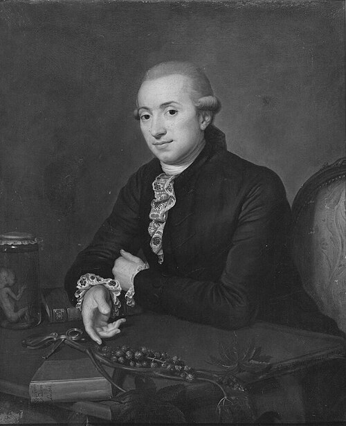 Joseph Gottlieb Koelreuter, the Botanist (1733-1806), 1775, Jean Preudhomme