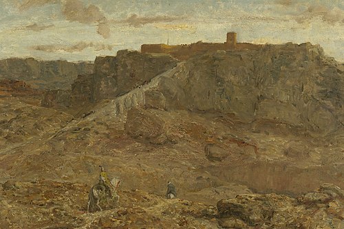 Mountainous Landscape in Egypt, 1901, Marius Bauer