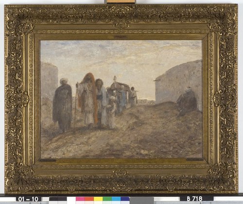 A Desert Funeral, 1899, Marius Bauer
