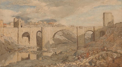 Bridge near Toledo, 1903, Marius Bauer