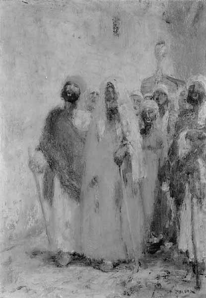 Turkse ceremonie, 1918, Marius Bauer