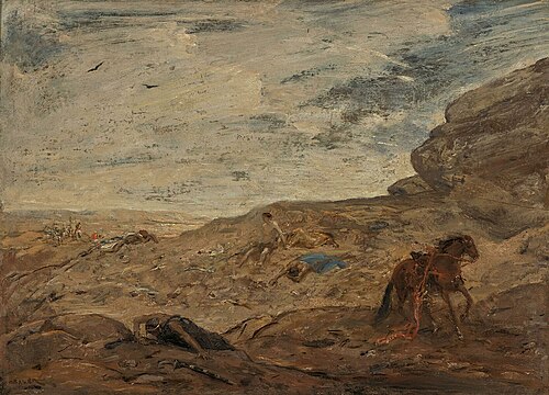 After the Fight, 1890, Marius Bauer