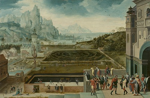 The Story of David and Bathsheba, 1537, Henri Bles