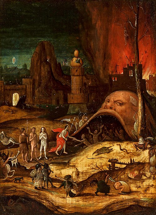 La descente aux limbes, 1600, Henri Bles
