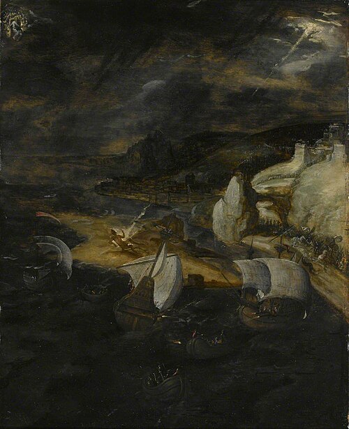 The Fall of Lucifer, 1600, Henri Bles