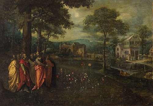 Parable of the lily of the field (May), 1585, Marten van Valckenborch
