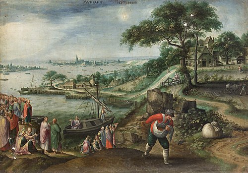 Parable of the sower (September), 1585, Marten van Valckenborch