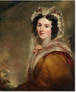 Portrait of Mrs Cregan (Jane Schwerzell), 1818, Martin Cregan