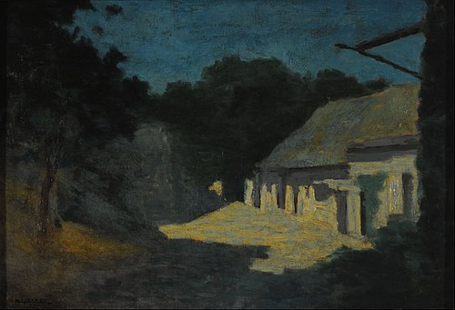 Nocturno, 1910, Martín Malharro