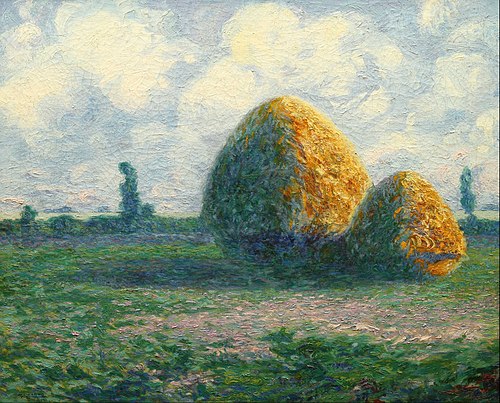 Las parvas (la pampa de hoy), 1911, Martín Malharro