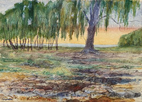 Paisaje, 1907, Martín Malharro