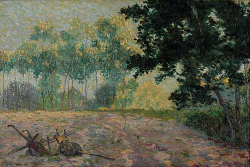 El arado, 1901, Martín Malharro