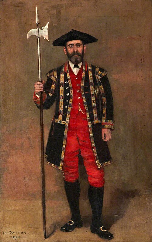 An Edinburgh Halberdier, 1894, Mary Cameron