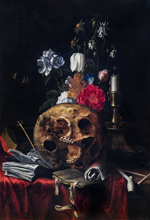 Allégorie de la vanité de la vie, 1650, Nicolaes van Verendael