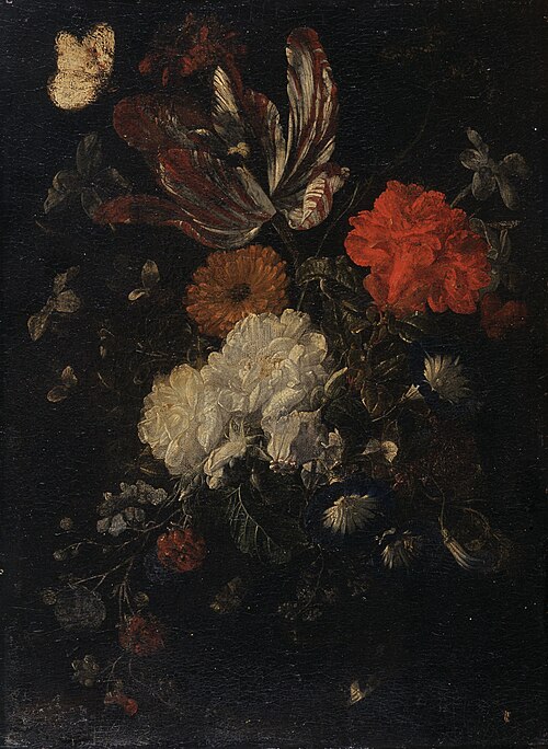 Nature morte aux fleurs, 1671, Nicolaes van Verendael