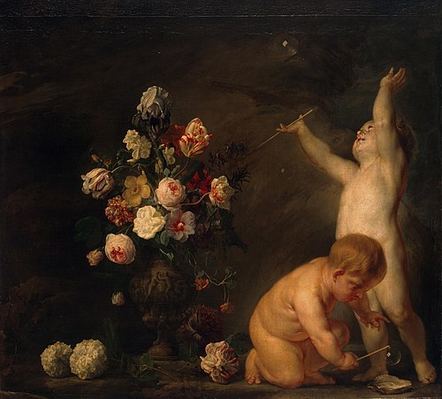 Vanitas, 1660, Nicolaes van Verendael