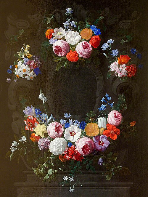 Flowerpiece, 1663, Nicolaes van Verendael