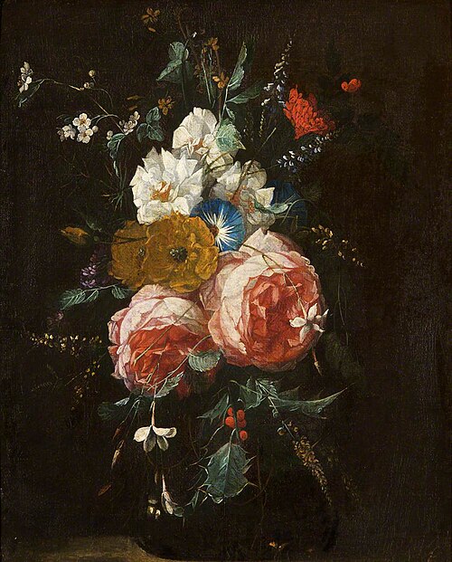Still Life with Flowers, 1675, Nicolaes van Verendael