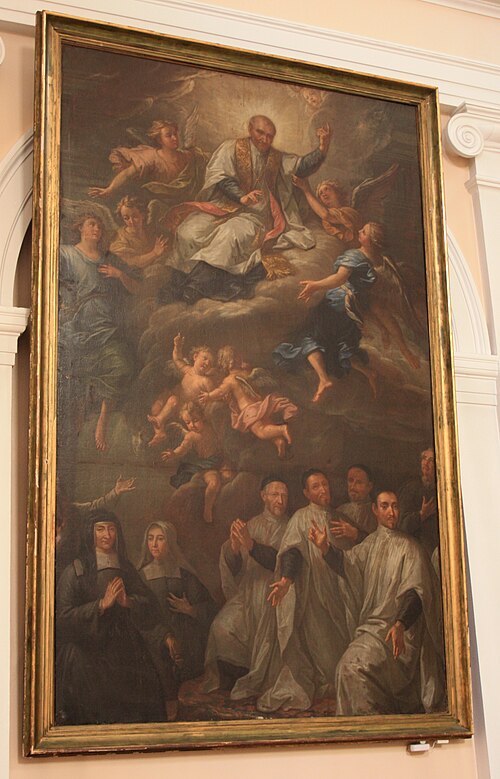 l'Apothéose de saint Vincent-de-Paul, 1731, Jean André