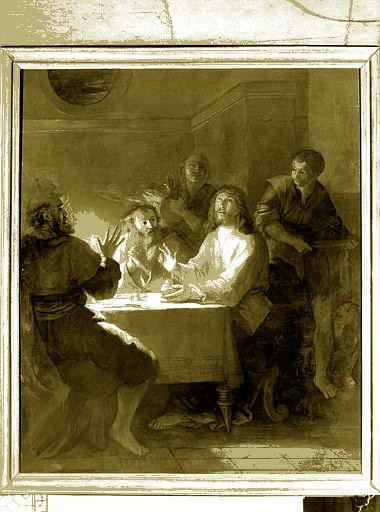 les Pèlerins d'Emmaüs, 1725, Jean André